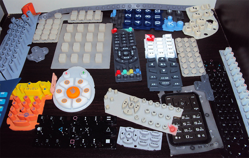 custom silicone keypad